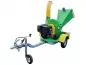 Preview: Victory BX-2000-E wegtoegelaten (CoC-papier) houtversnipperaar, houthakselaar met Briggs&Stratton motor met e-starter; schijfelhakselaar